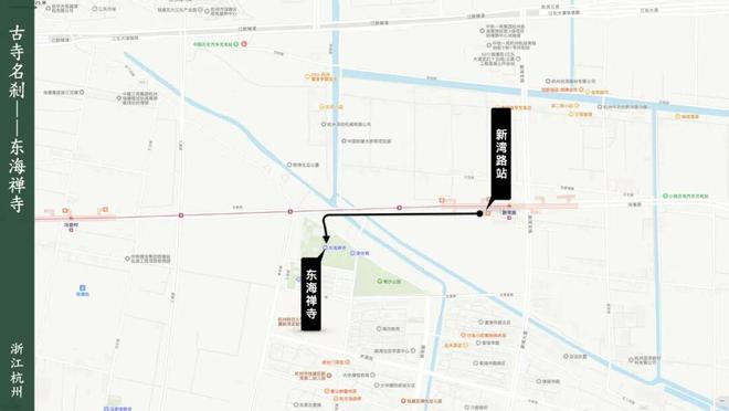 围垦地上的禅林安静大气